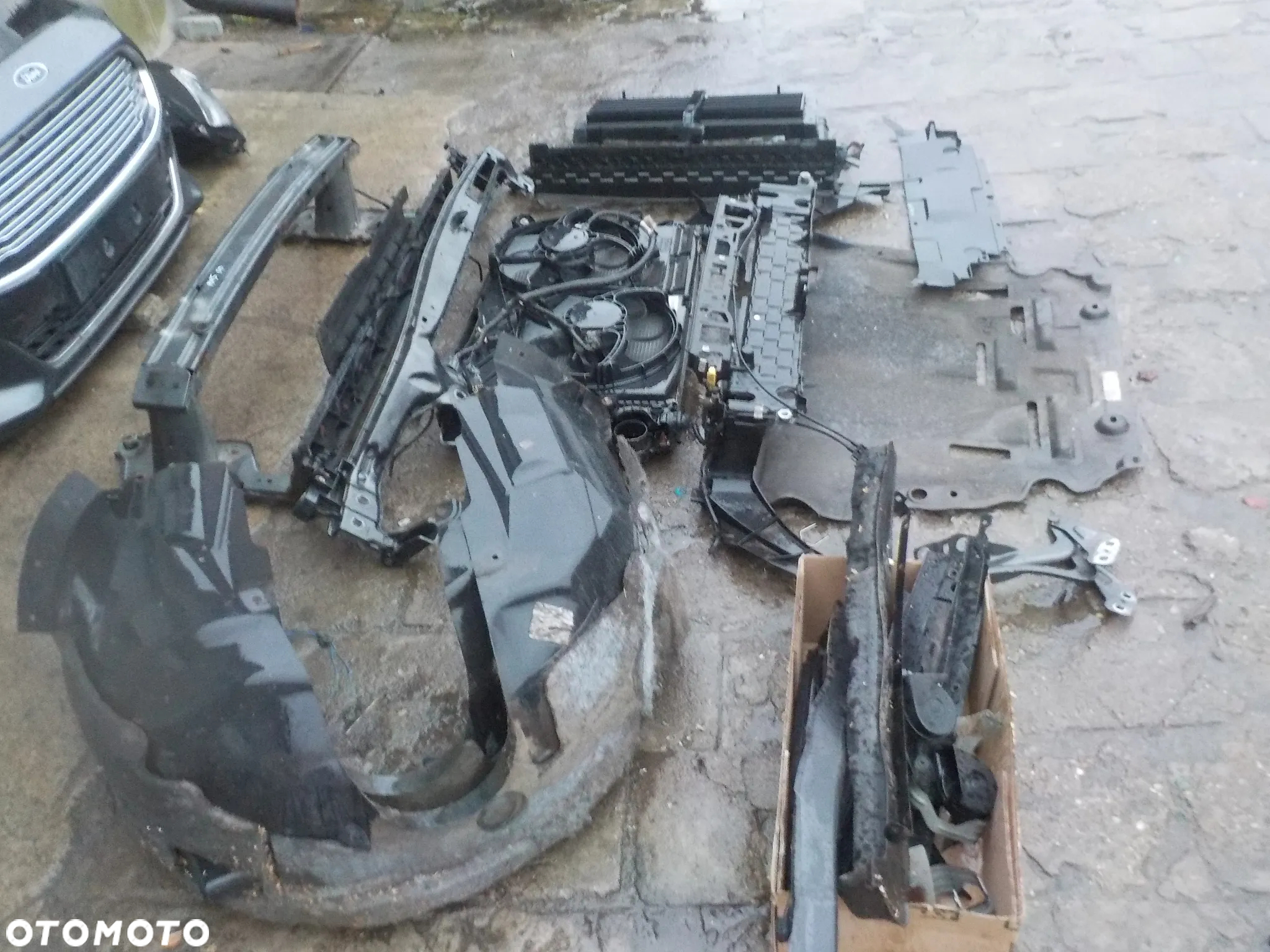 FORD MONDEO MK5 2.0 TDCI PRZÓD MASKA ZDERZAK BŁOTNIKI PAS PRZEDNI Z CHŁODNICAMI LAMPY UK - 16
