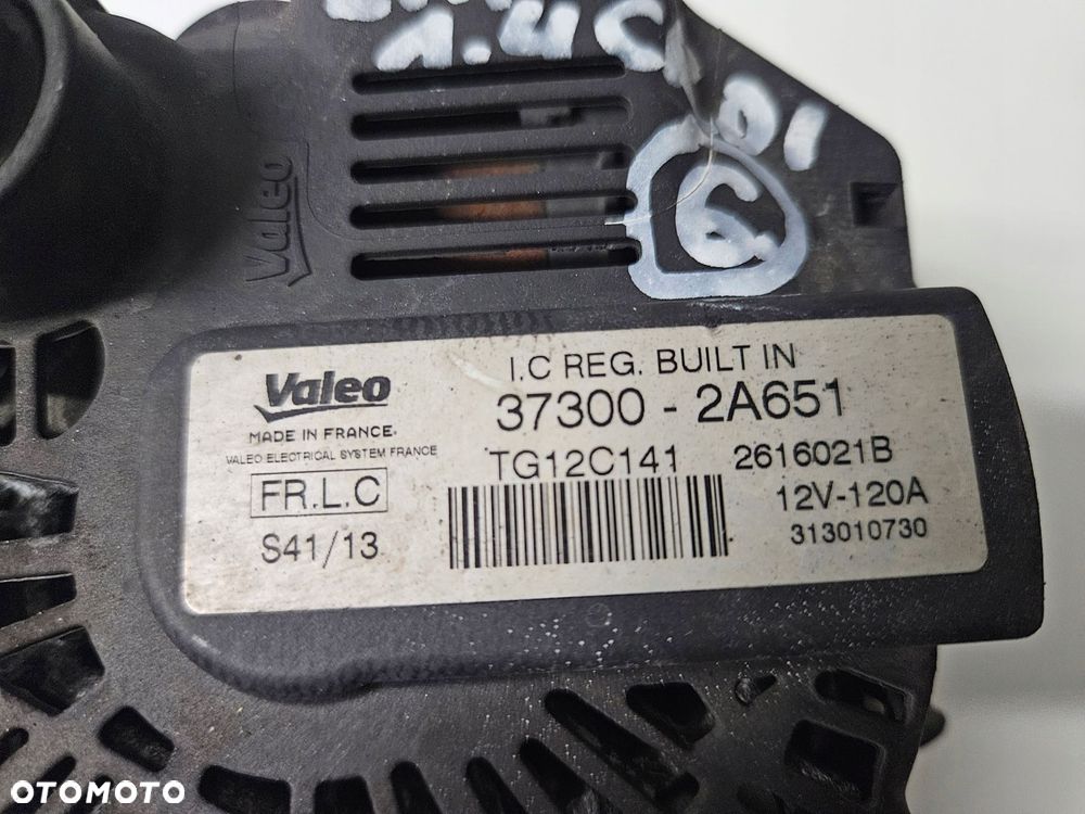 kia venga hyundai i20 i30 ix20 1.4 crdi alternator - 3