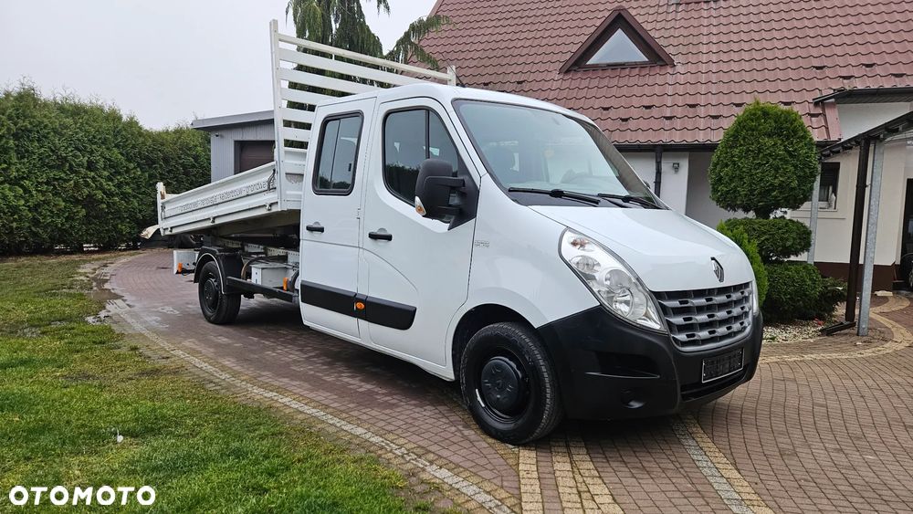 Renault MASTER 2.3 DCI150 KM WYWROTKA KIPER DUBEL KABINA MOVANO DOKA 6 OSÓB SKRZYNIA  KLIMA - 9
