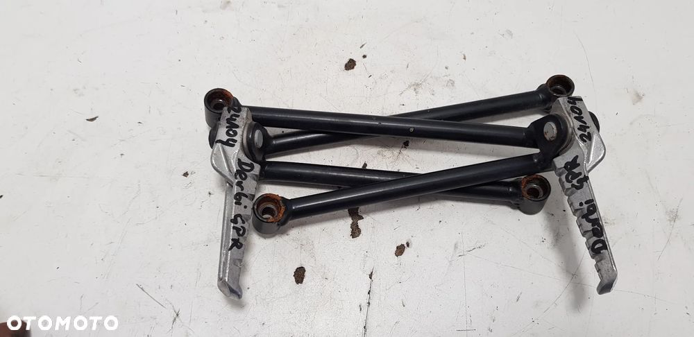 Derbi GPR 50 2t 09-16 Sety Podnóżki Pasażera Komplet - 1