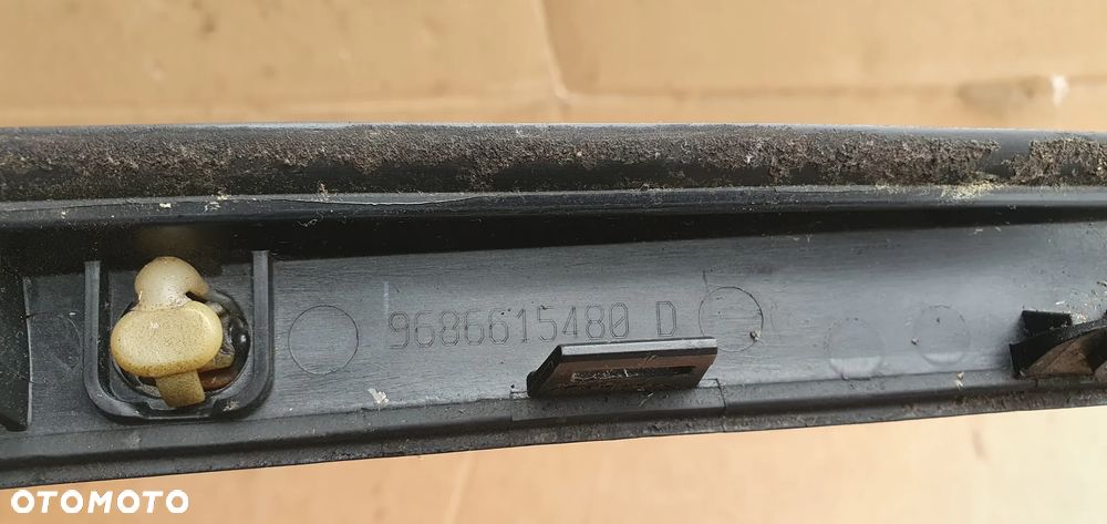 Listwa szyby czołowej prawy przód przednia prawa Peugeot 508 I Lift 9686615480 - 6