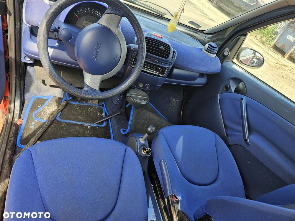 Smart FORTWO 450 1998/01-2004/12  Silnik 0.6 M160.910 45KM/33kW C03L na części drzwi maska zderzak - 5