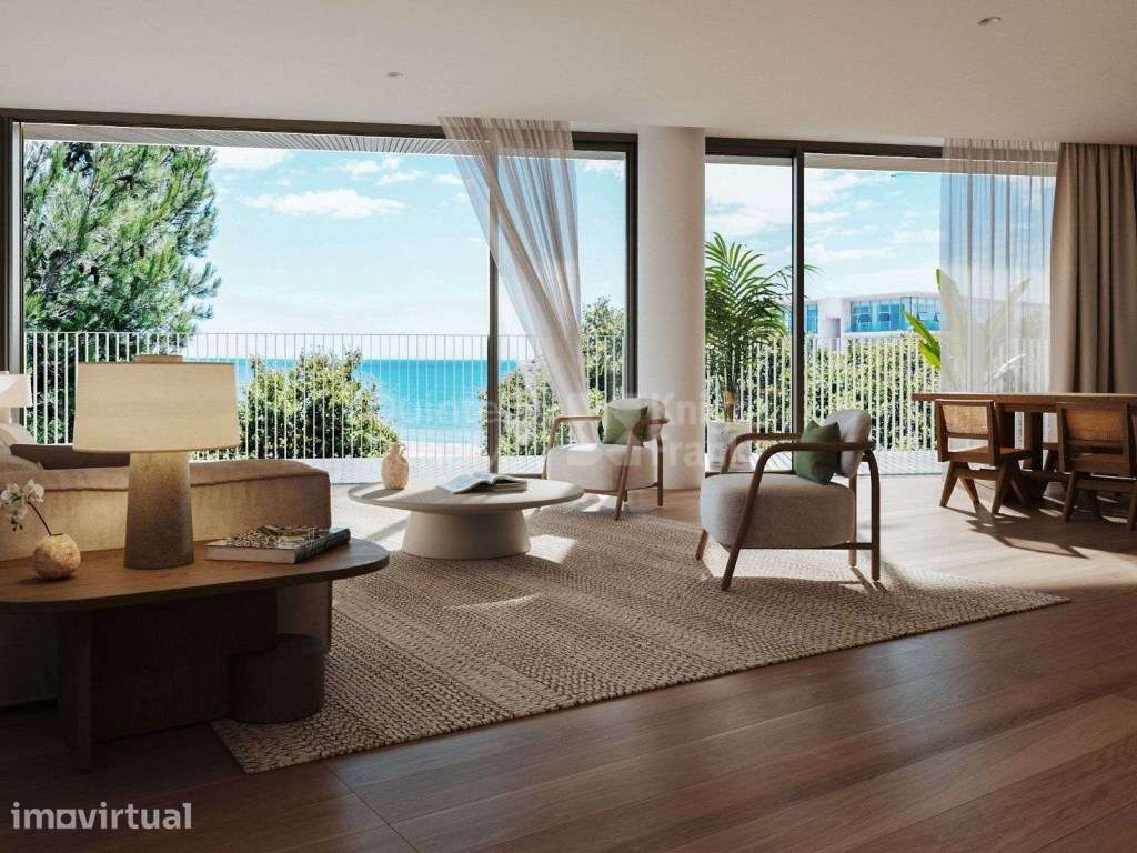 Apartamento T3 com terraço e estacionamento em Carcavelos - Grande imagem: 2/33