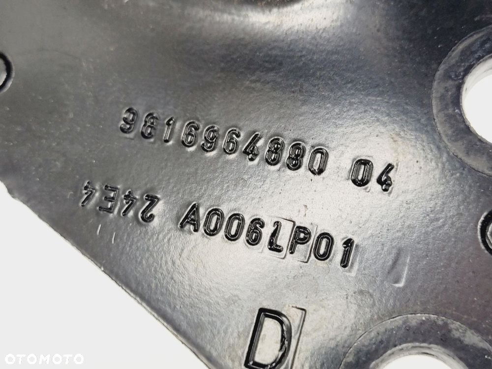PROWADNICA DRZWI PRZESUWNYCH DOLNA OPEL COMBO E 18- 9816964880, #14396 - 6