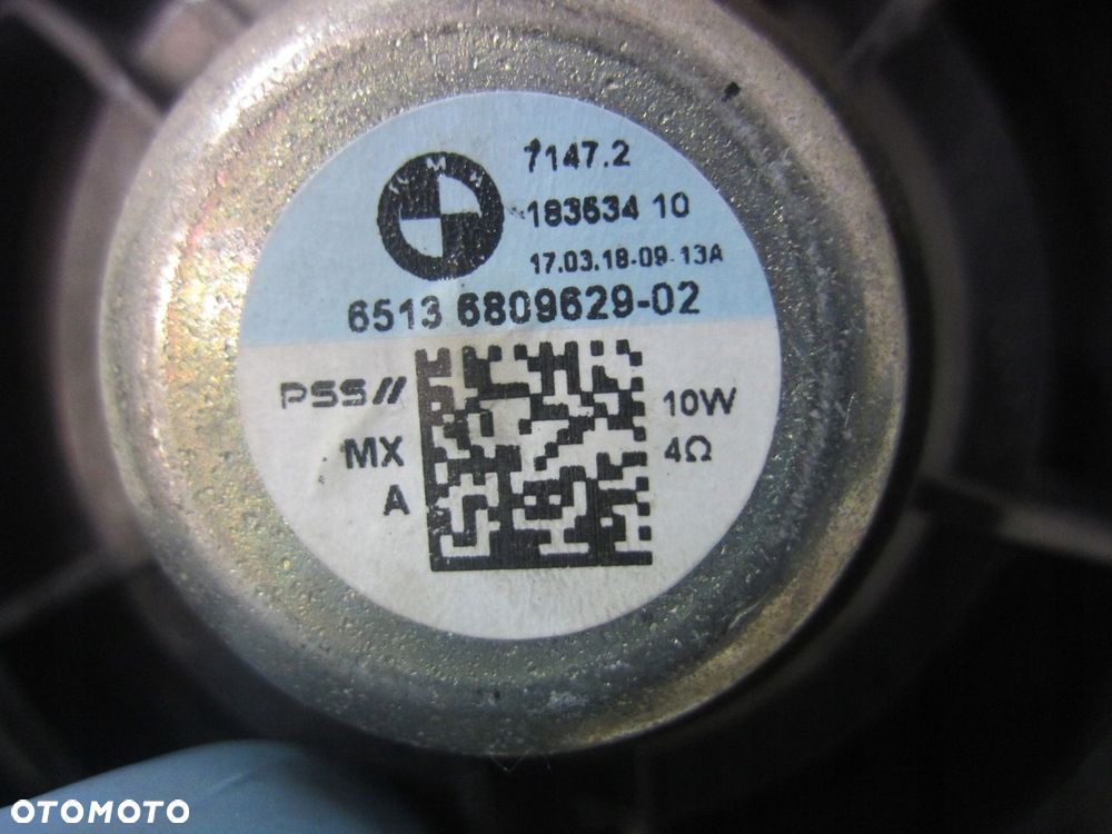 BMW X3 G01 G02 G05 G06 G20 GŁOŚNIK ŚREDNIOTONOWY 65136809629 6809629 - 6