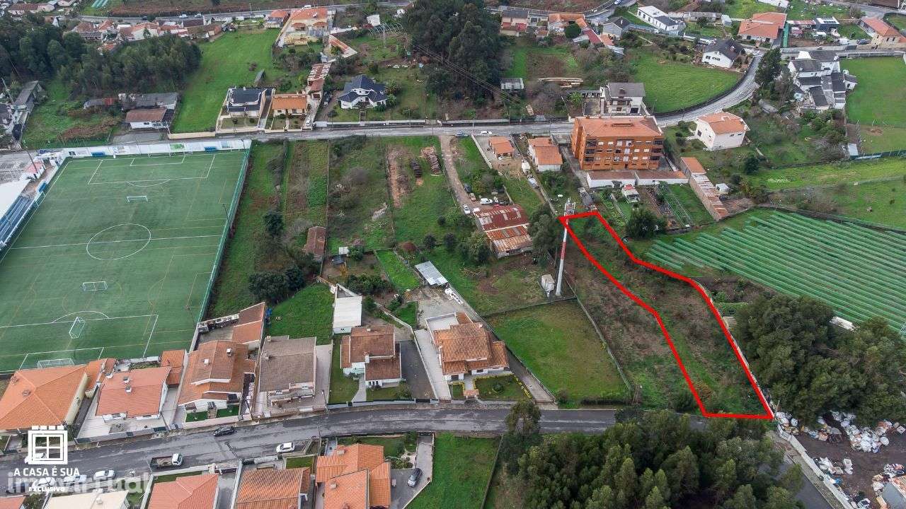 Terreno urbanizável com 1.174 m2 em Rio Meão - Exclusivo - Grande imagem: 4/9