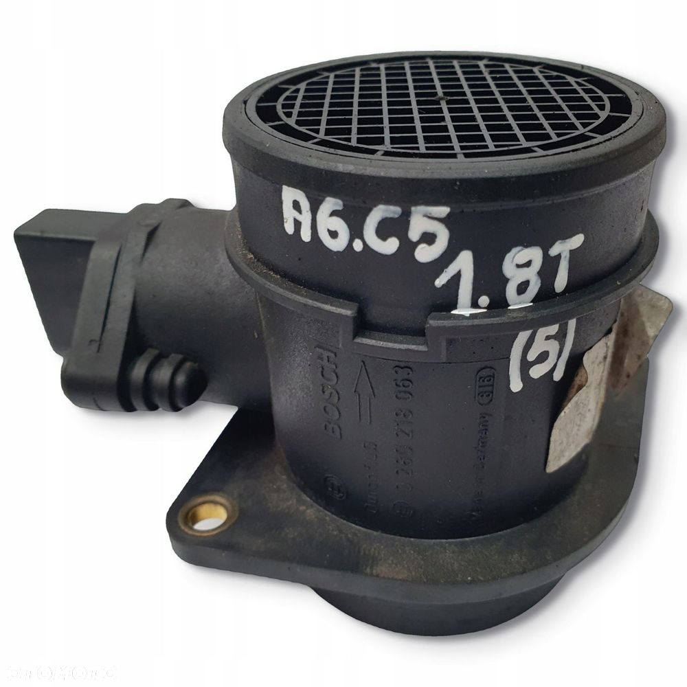 PRZEPŁYWOMIERZ POWIETRZA Audi A6 C5 1.8 T 0280218063 - 1