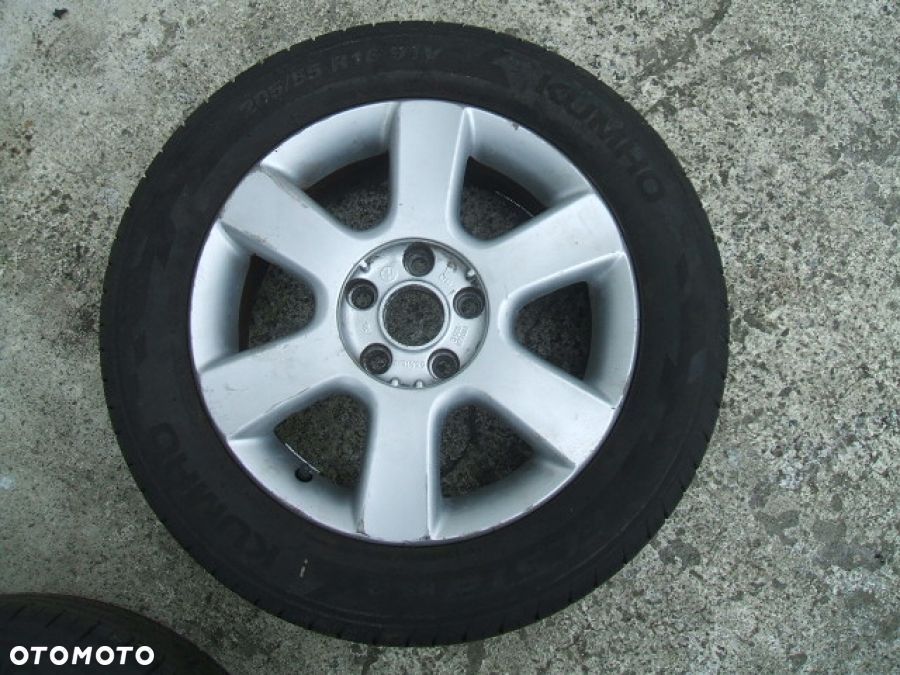TOURAN CADDY SEAT SKODA FELGA KOŁA KOŁO OPONA 205/55/16 R16 - 4