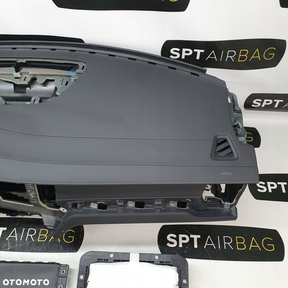 VOLVO V60 S60 II 2 DESKA ROZDZIELCZA KONSOLA KOKPIT PULPIT PODUSZKI AIRBAG AIR BAG KIT SET - 4