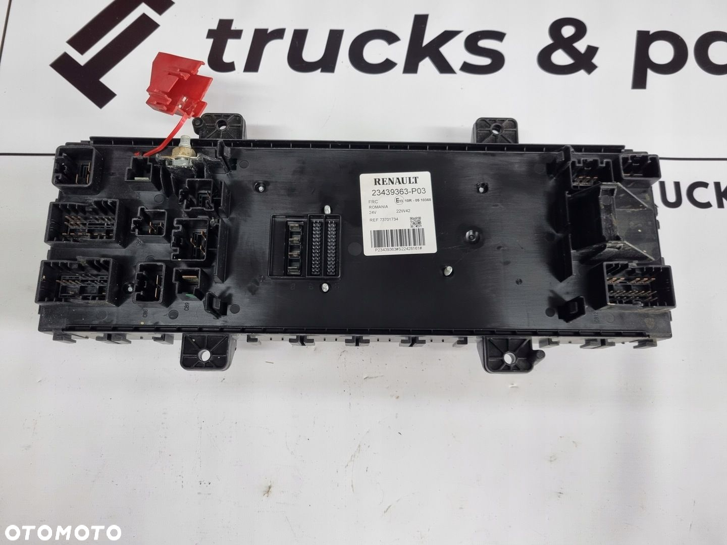 PŁYTA BEZPIECZNIKÓW SKRZYNKA RENAULT GAMA T RANGE 23439363 P03 - 3