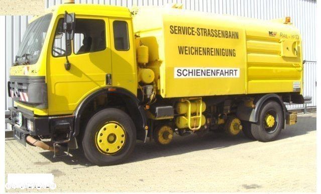 Mercedes-Benz SK 1820 ZAMIATARKA DWUDROGOWY DWUDROŻNY Tramwaje Kolej Schörling - 1