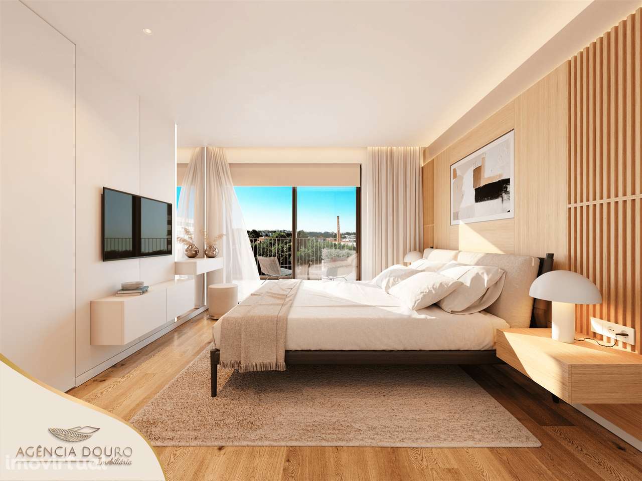 Apartamento T2, condomínio fechado em Rio Tinto - Grande imagem: 3/13