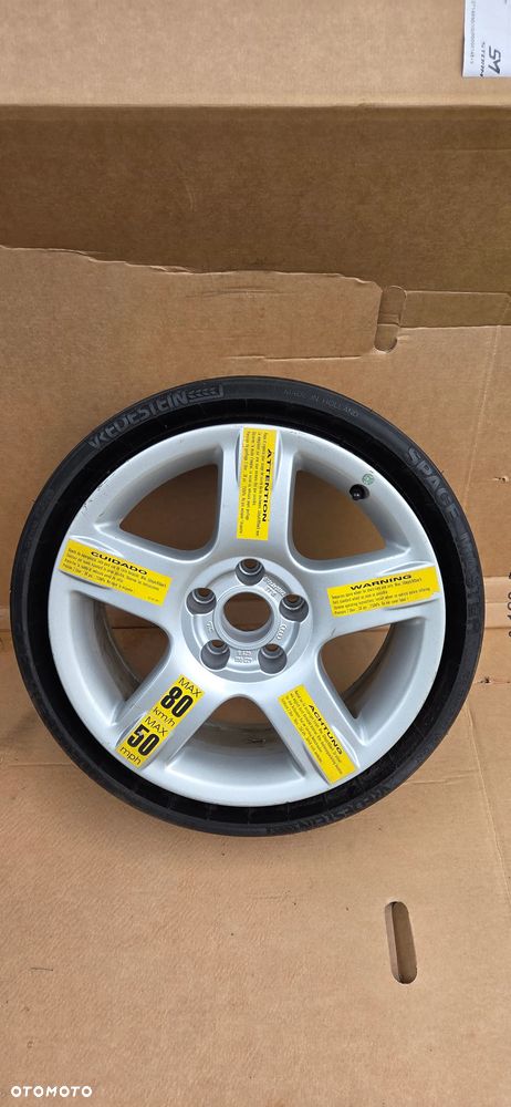 Koło dojazdowe zapasowe Audi A6 C5 Allroad 5x112 16 - 1