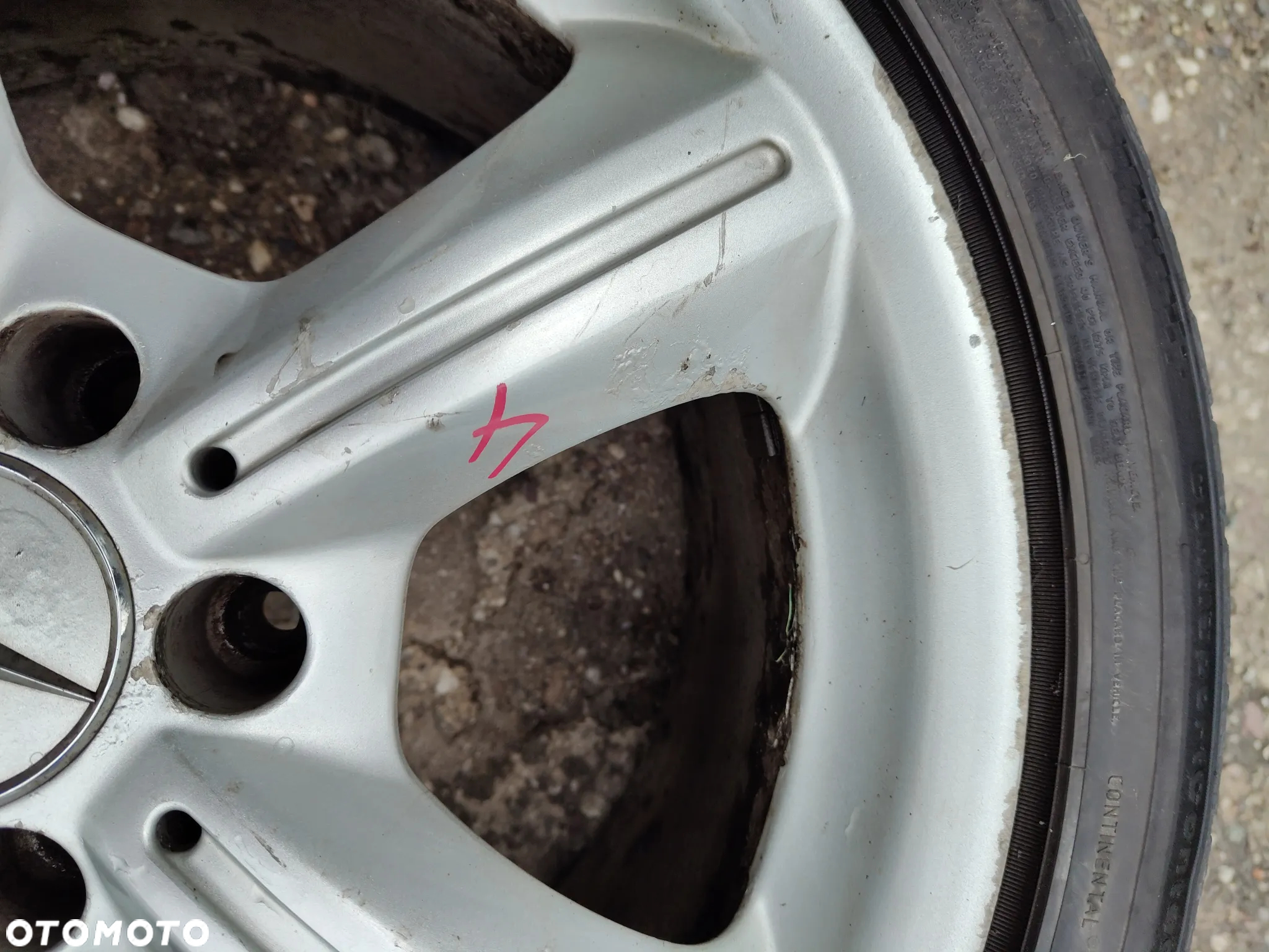 MERCEDES SLK 171 Felga aluminiowa Oryginał 17 1714011302 - 3