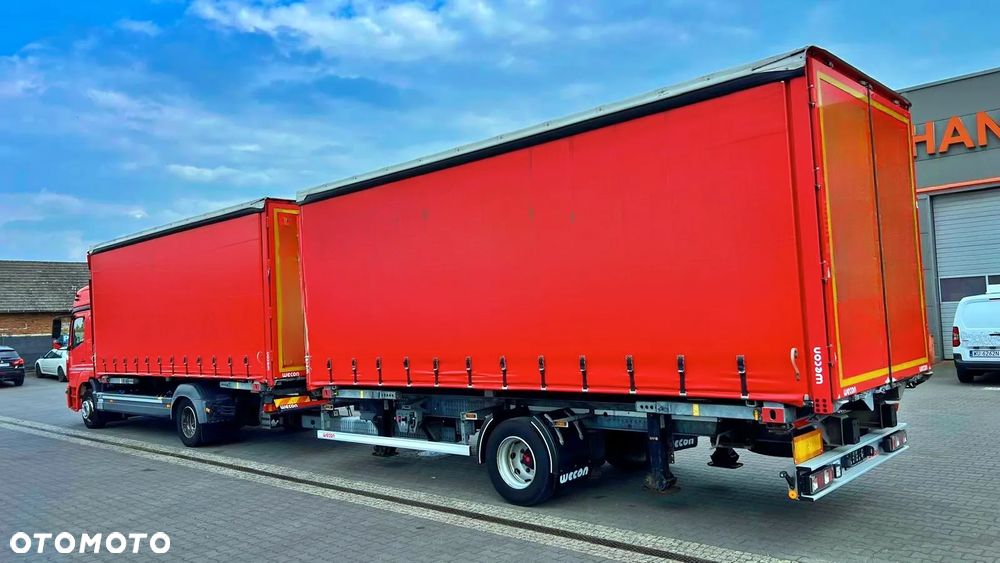 Mercedes-Benz ATEGO 1227 EURO 6 BDF FIRANKA PLANDEKA WYMIENNA ZABUDOWA - 5