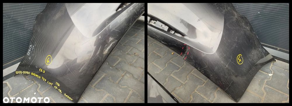 TOYOTA AVENSIS T27 SEDAN ZDERZAK TYŁ (dostępne 4 zderzaki) - 15