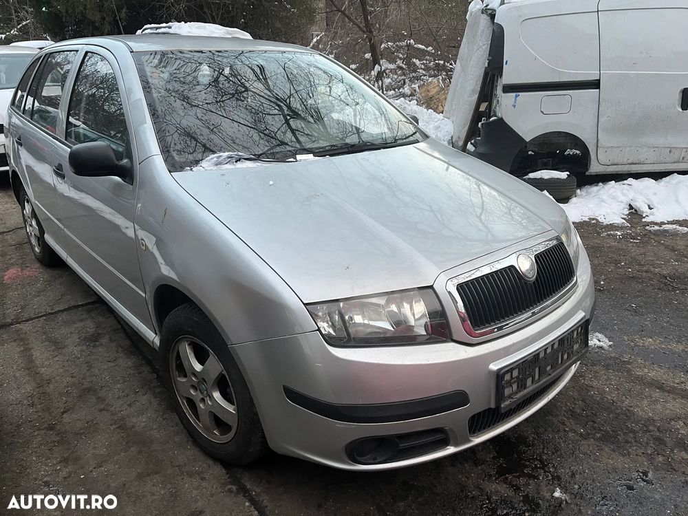 Dezmembrez Skoda Fabia 1 break facelift gri argintiu 1,4 TDI 2006 - 3