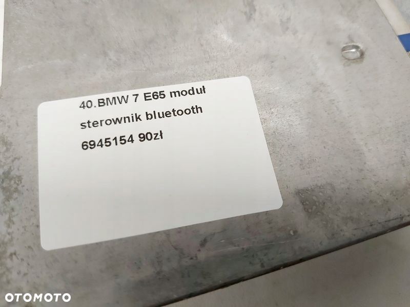 bmw 7 e65 moduł sterownik bluetooth 6945154 - 3