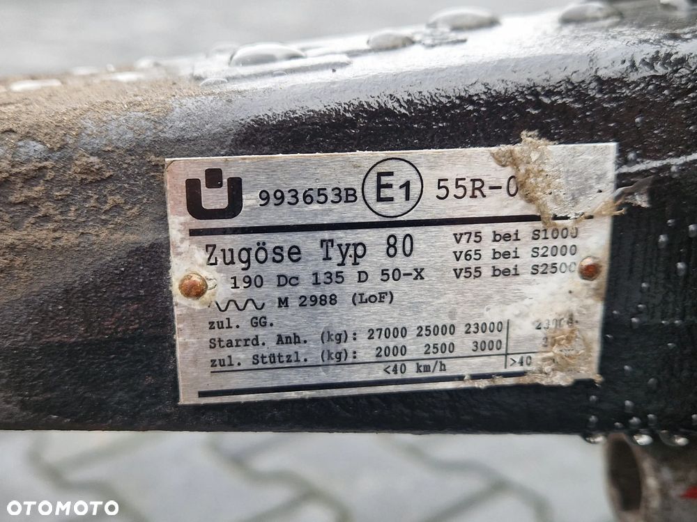 Wecon PRZYCZEPA / FIRANKA / TANDEM /  7,70m / IDEALNY STAN / 2022r. - 32