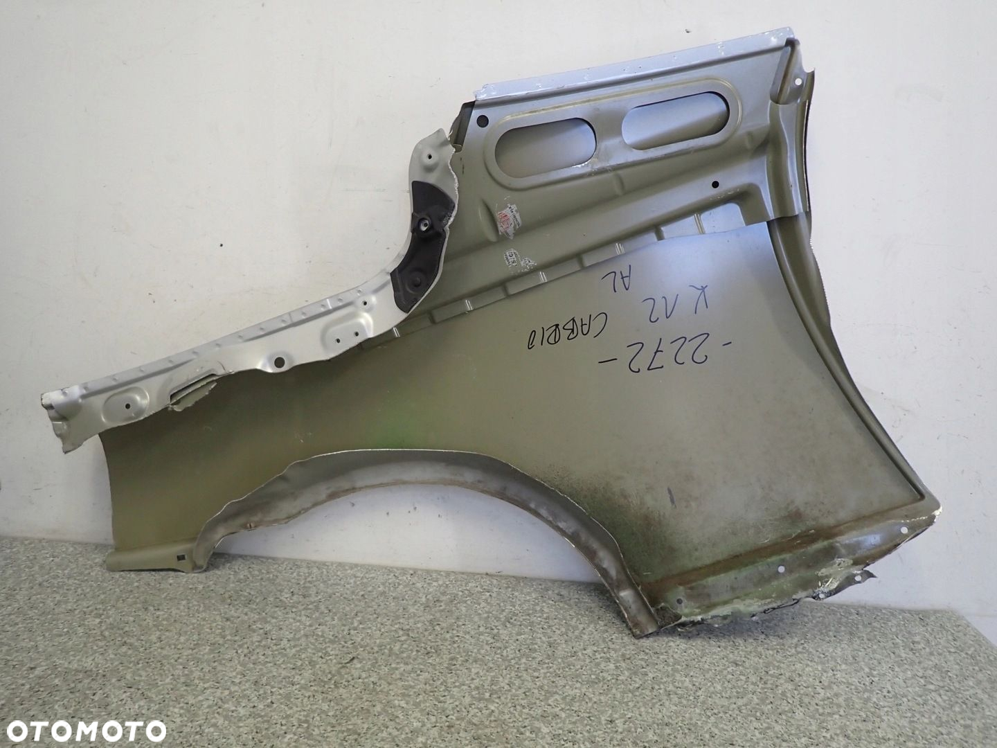 NISSAN MICRA K12 CC 03- BŁOTNIK TYLNY LEWY - 10