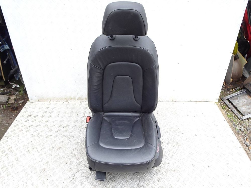 fotel kierowcy skóra audi a4 b8 - 1