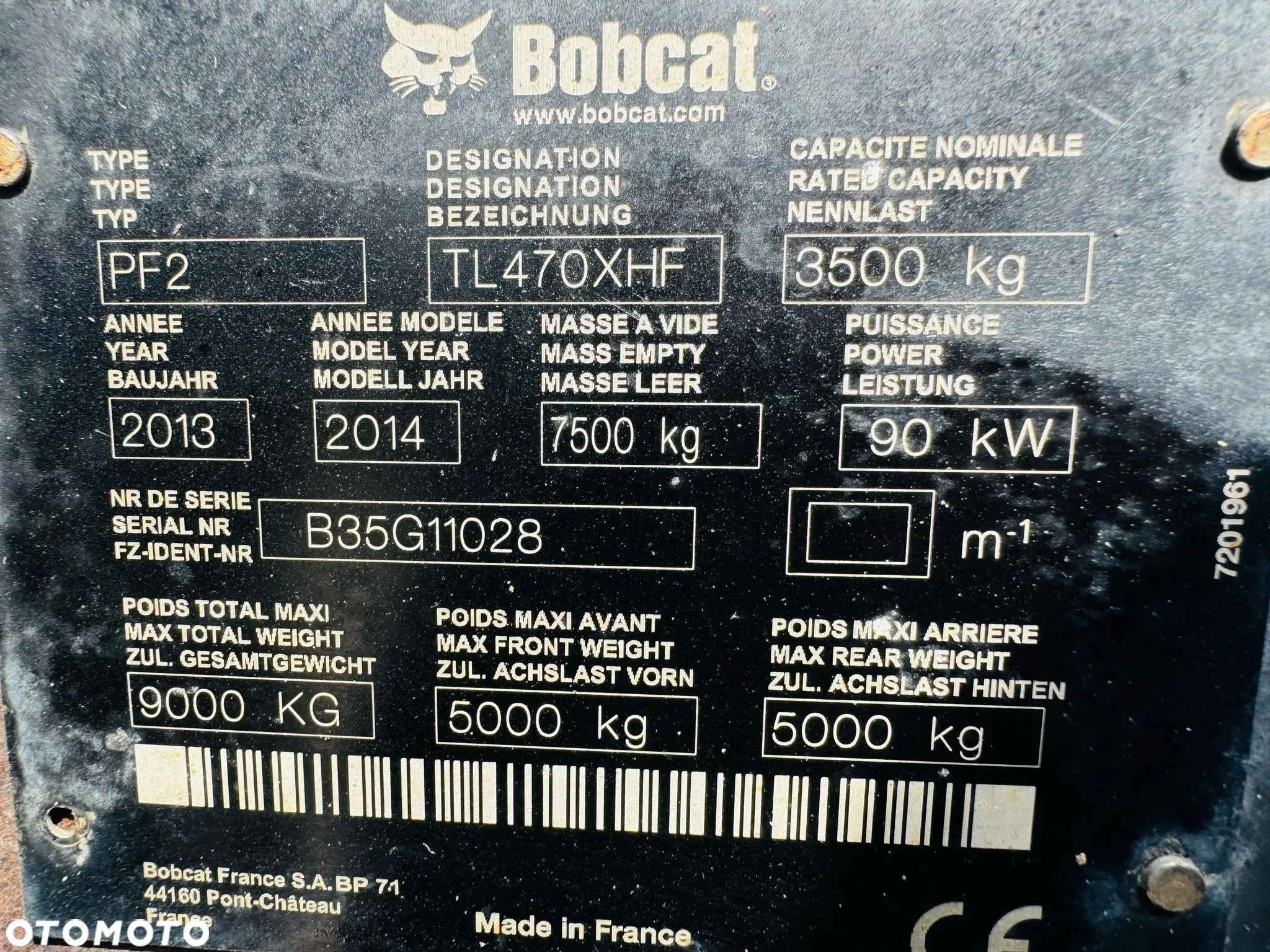 Bobcat TL 470 - 15