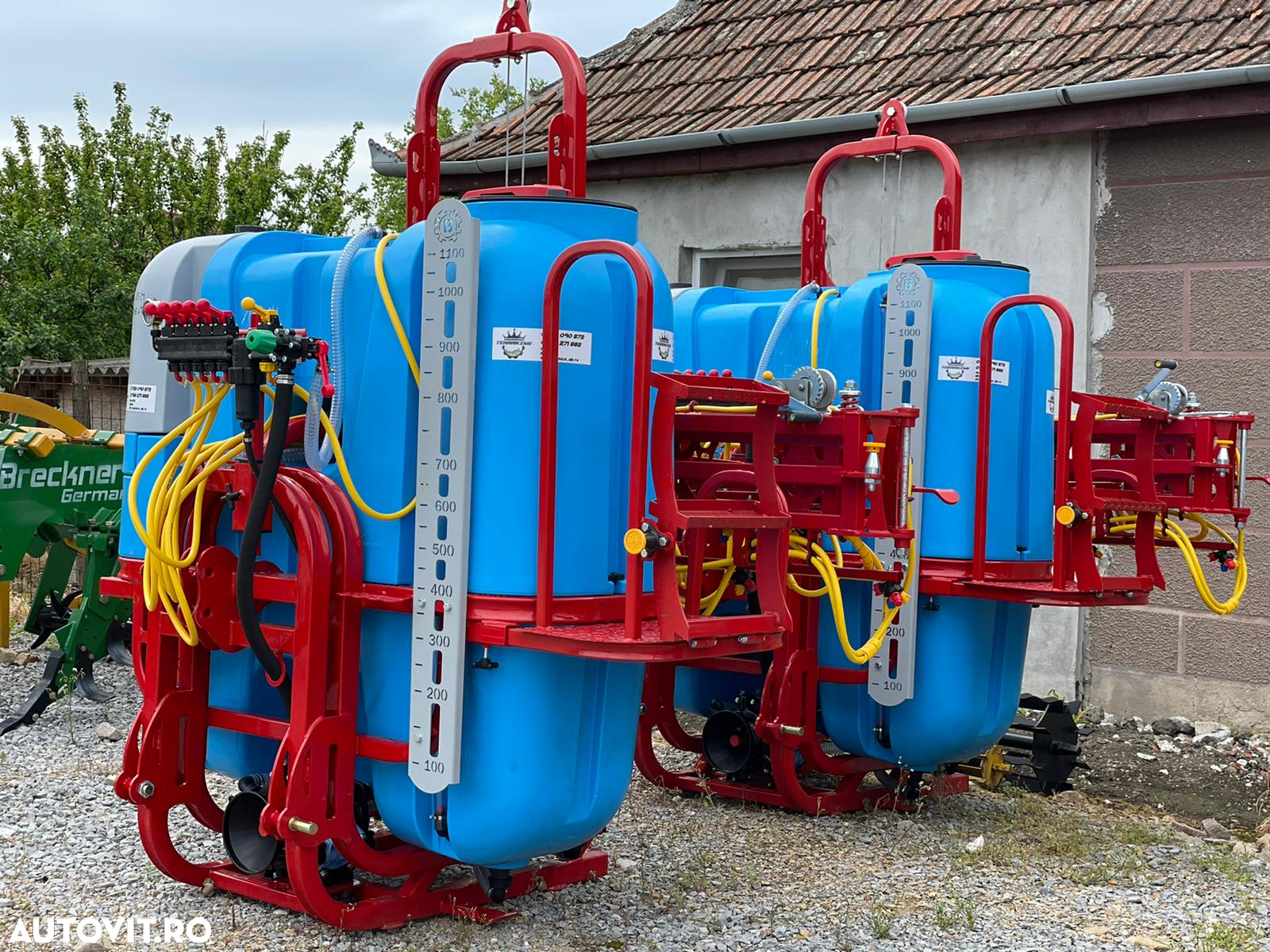 Terraking Instalatie de erbicidat purtat 600L-1200L 12/15/18M - 3