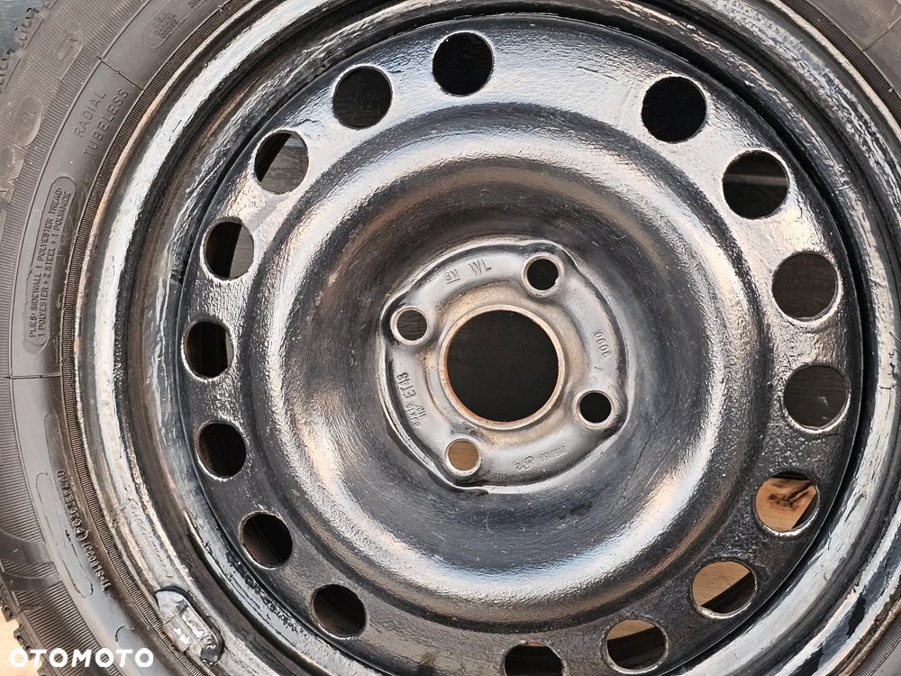 KOŁA FELGI STALOWE OPONY ZIMOWE 14 CALI OPEL ASTRA G H MERIVA A CORSA C D 4X100 185/70/14 ET39 - 8