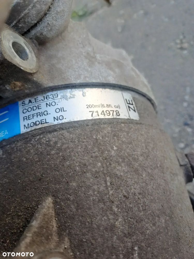 Chevrolet Aveo T250 Kalos Lacetti Nubira kompresor  klimatyzacji SAEJ639  714978 - 4