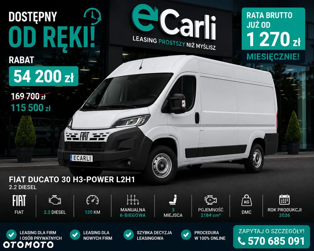 Fiat Ducato 30 H3-Power L2H1 - 2