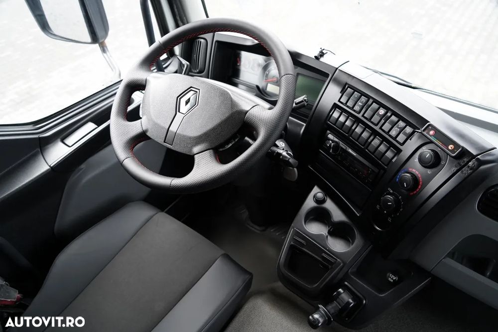 Renault D 210 / 4x2 / CONTAINER / 8,6 M / PODEA RESISTENTĂ / ELEVATOR DHOLLANDIA - 31