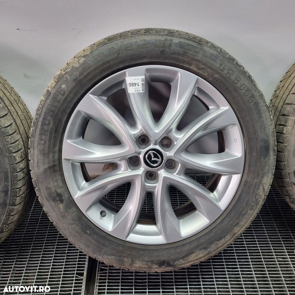 Jante aliaj Mazda CX - 5 2012 - 2015 (1480) R19 225 55 R19 DOT2023 VARĂ ET50 5X114.3 - 4
