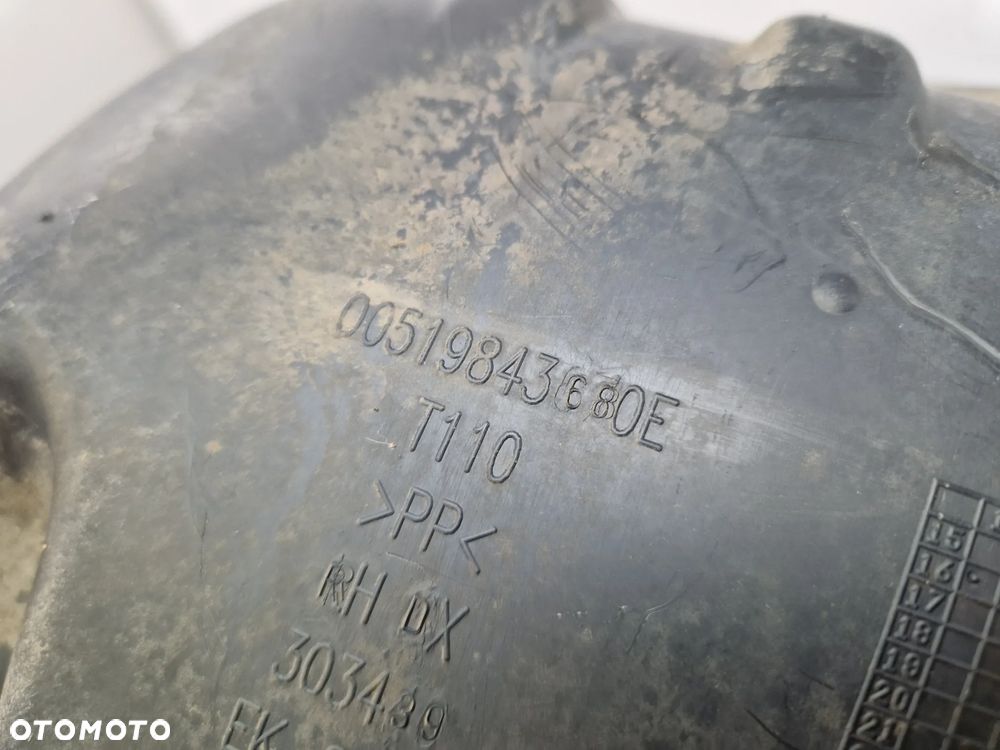 Nadkole tył tylne prawe Fiat Tipo II SEDAN 51984368 - 5