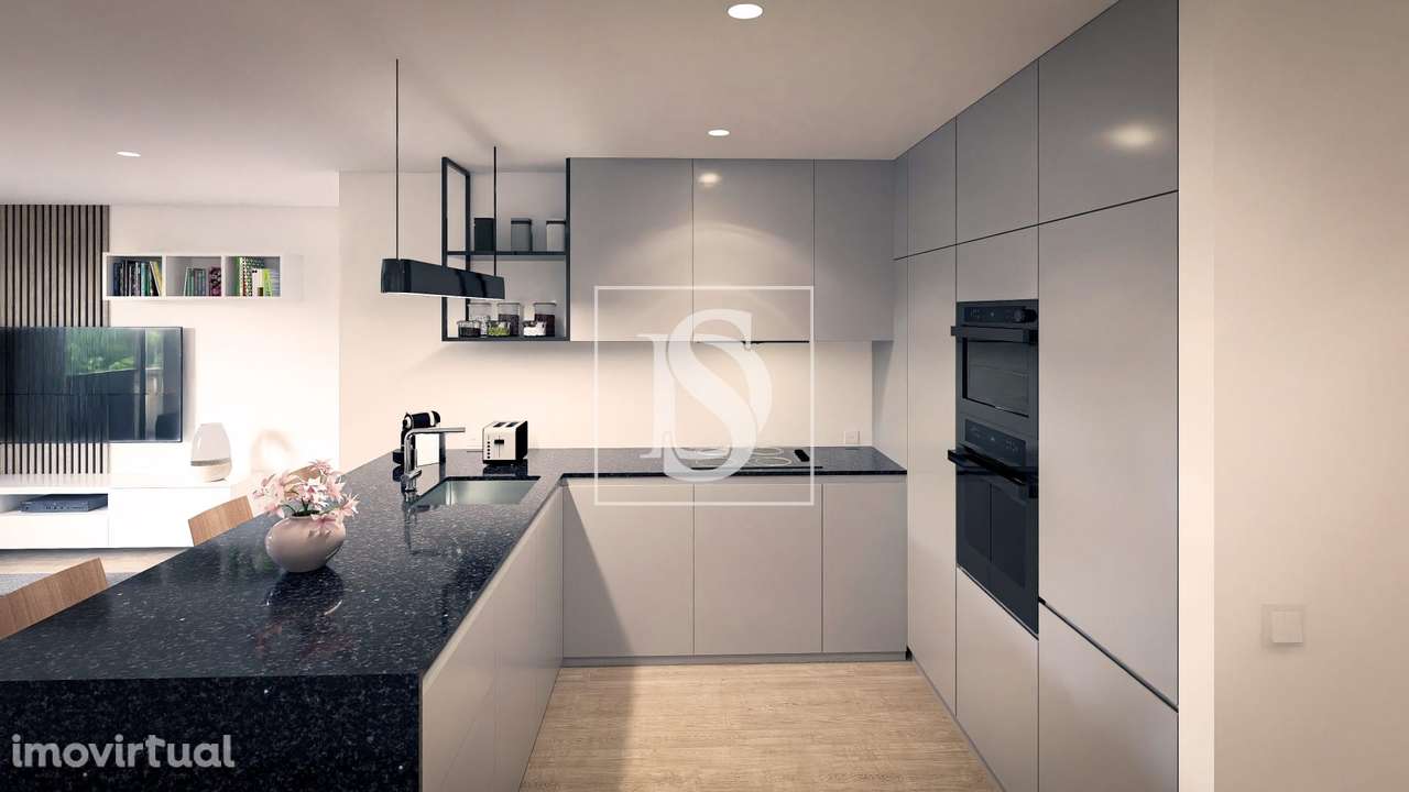 Apartamento T2, Novo, em Geme, Vila Verde - Grande imagem: 2/12