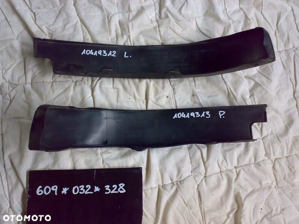 chevrolet corvette c5 97 - 04 spoiler listwa dolna zderzaka prawa lewa - 1