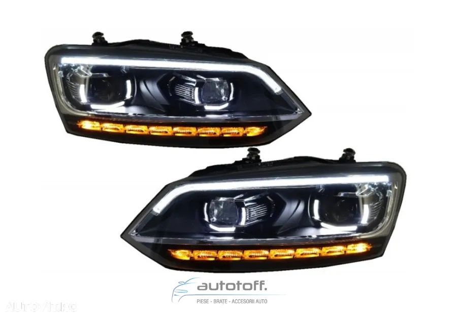 Pachet exterior compatibil cu VW Polo 6R 6C (2009-2017) R-Line Design - 6