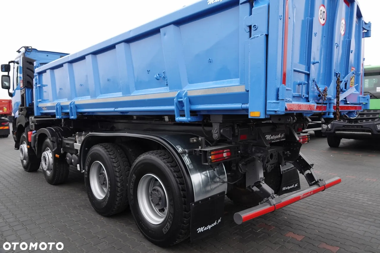 Renault K 460 / 8x4 / WYWROTKA / HYDROBURTA / BORDMATIC / EURO 6 - 16