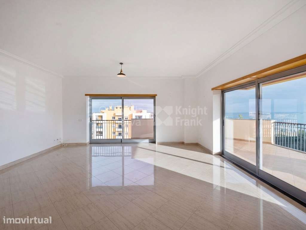 Penthouse T4 para arrendar com garagem e vista Rio em Setúbal - Grande imagem: 4/26
