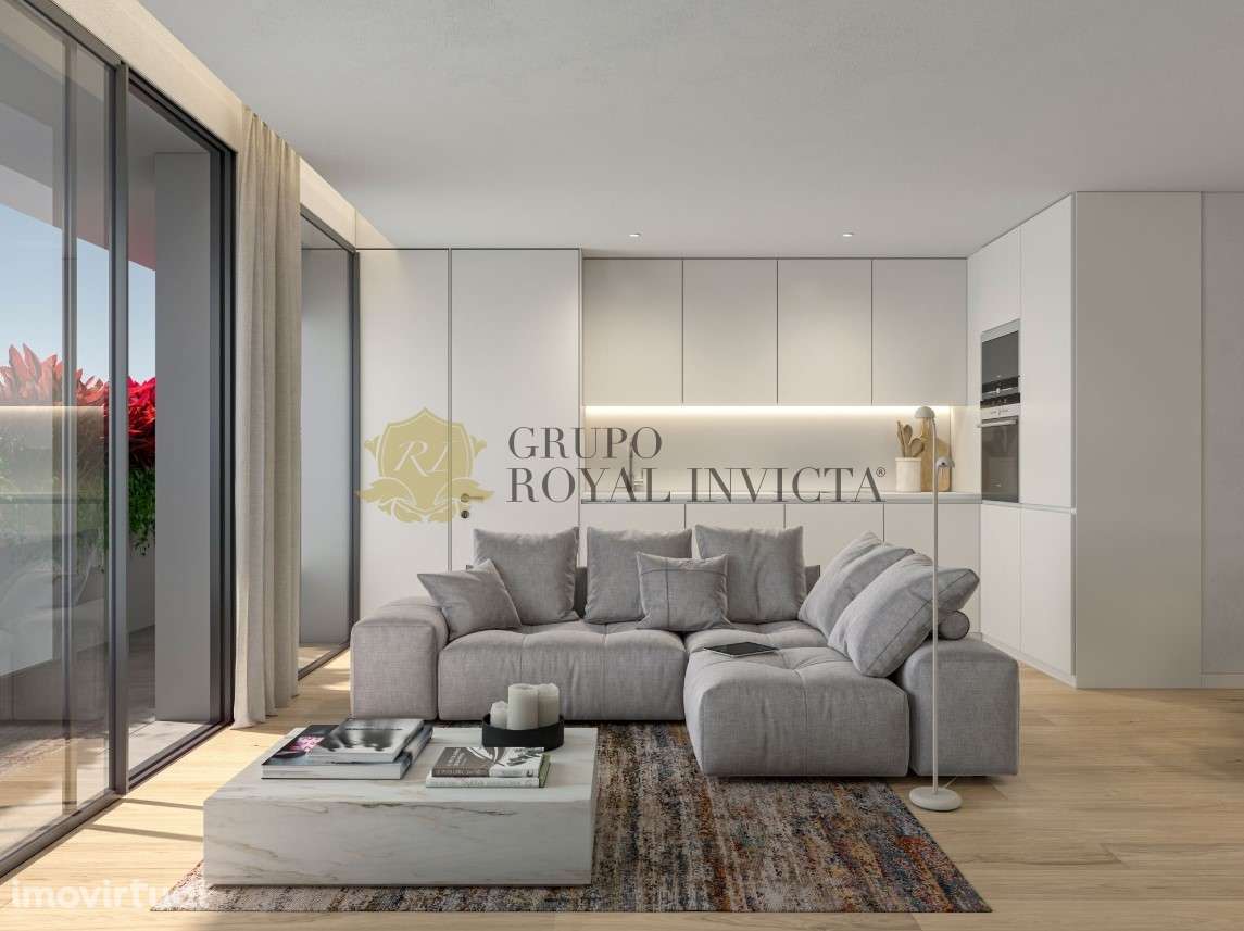 T2 no moderno empreendimento Oporto Plaza com terraço - Paranhos - Por - Grande imagem: 4/12