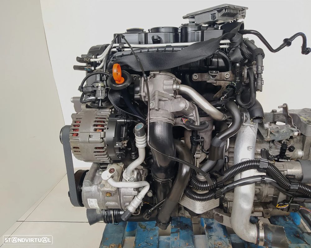 motor Golf 5 2.0tdi 170cv BMN- caixa velocidades 6v ref: JMA - 3