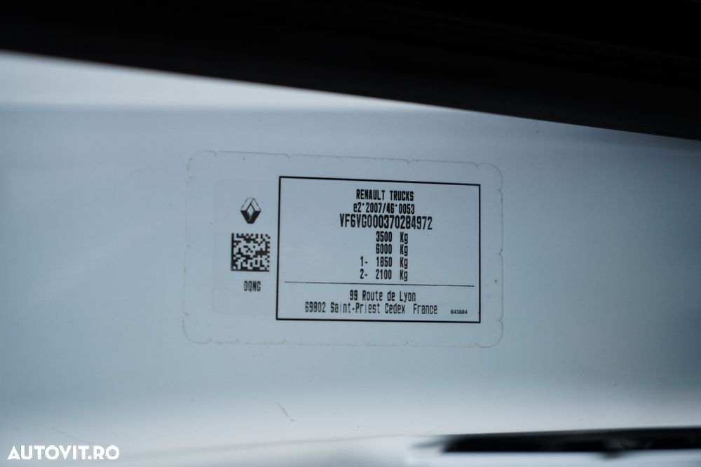 Renault MASTER / CONTAINER / LIFT - 750 KG / MTA: 3500 KG / 2023 / - 35