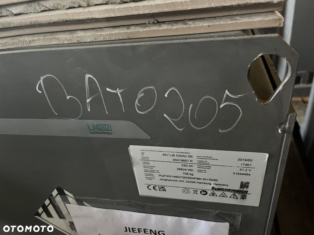 Bateria do wózka widłowego Linde Jungheinrich Still 48 V 520 Ah ID BAT0205 - 6