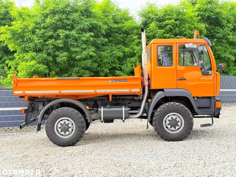 MAN * MAN 10-220 * Pług * Kiper Wywrotka Meiller * 4x4 * Zimowe Utrzymanie * Unimog * - 21
