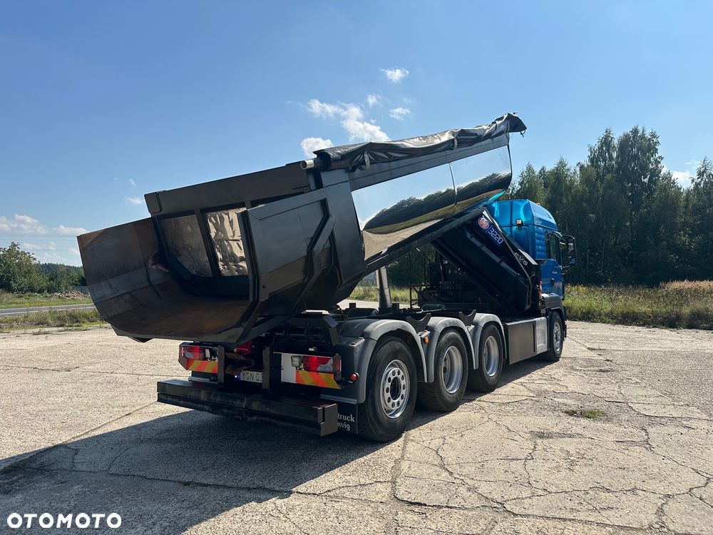 MAN TGS 32.480 8x4 WYWROTKA. HDS. HMF 3220 K6 - 10