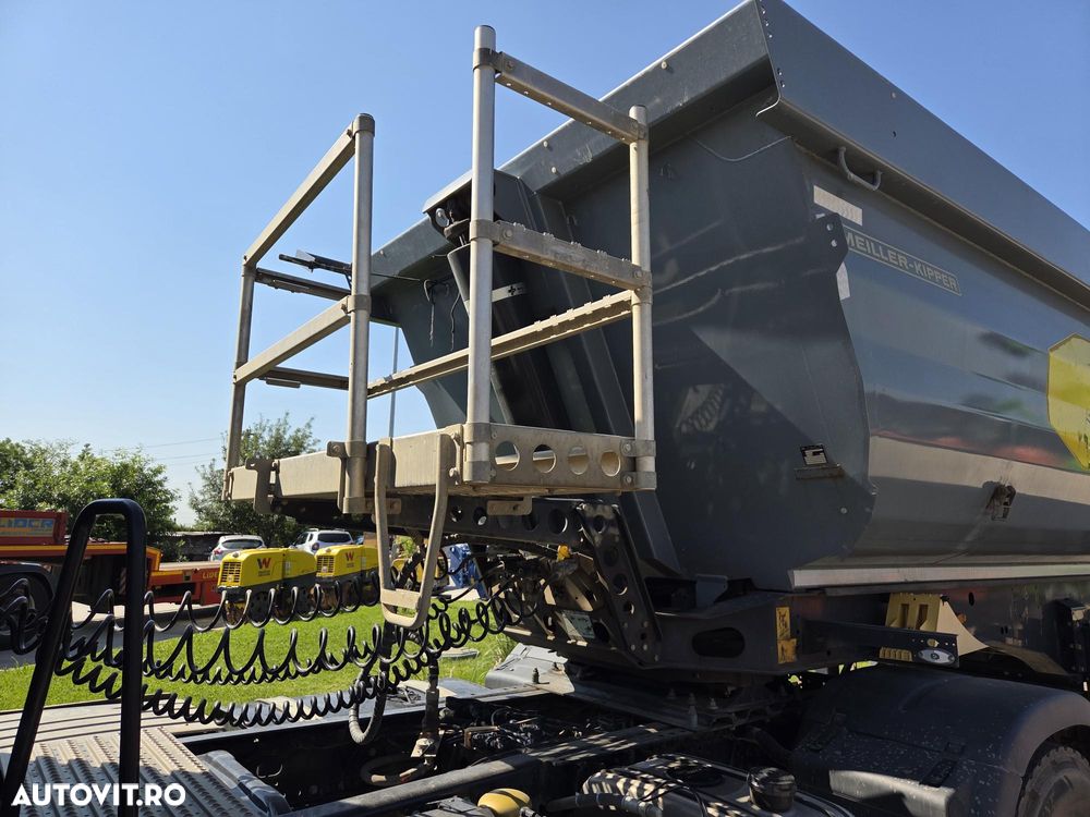 Meiller MHPS 12/27, 2023, 28mc, axa liftabila, scena vizitare, prelata, HARDOX, faras spate, doar 130.000km, posibilitate leasing 4 ani-PROMOTIE 24.900 EUR+Tva si pret ansamblu cu MAN TGS 18.510 4x2, 2023, 310.117km-89.900 EUR+Tva - 19