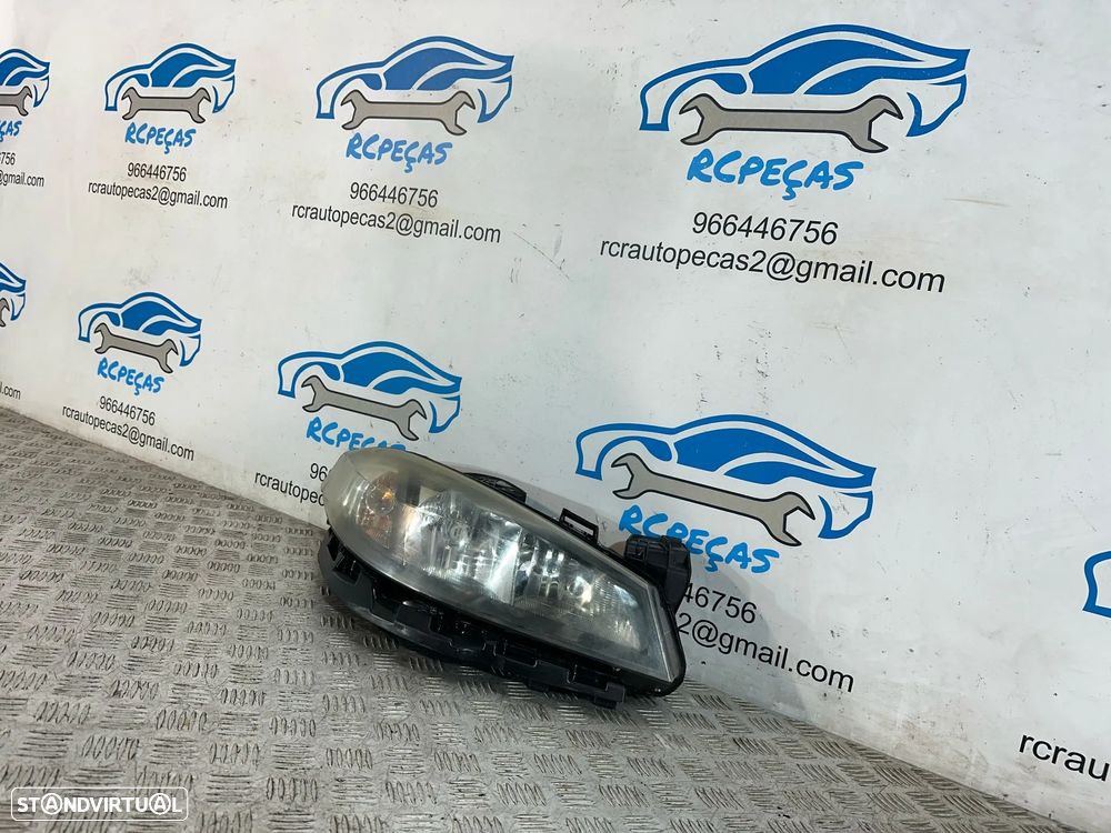 .Conjunto Oticas Farois Frontal Frente Esquerda Direita Halogenio Original Renault Laguna 2 Mk2 2001 - 2007 - 7