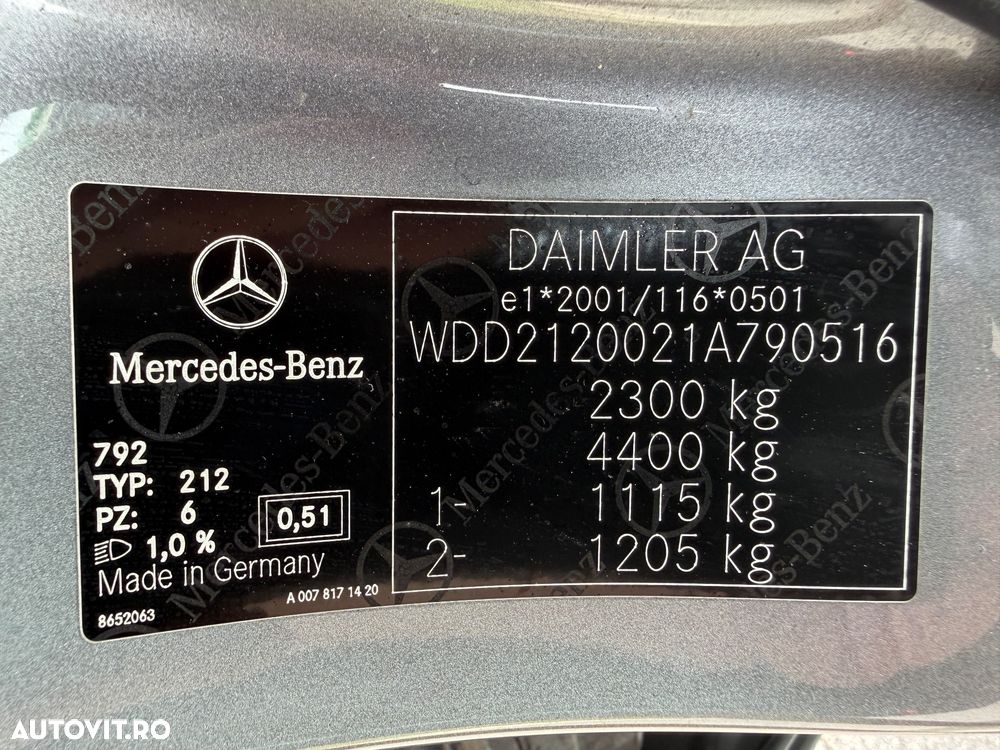 Mercedes-Benz E 220 BlueTEC Aut. - 20