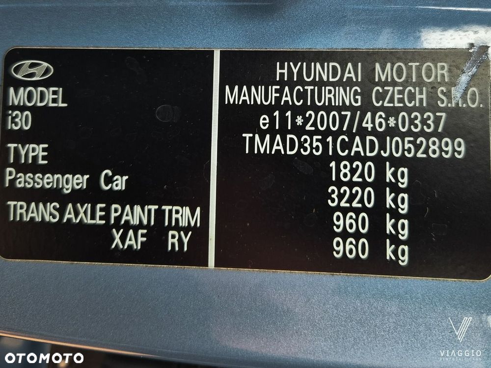 Hyundai i30 blue 1.6 GDI Style - 12