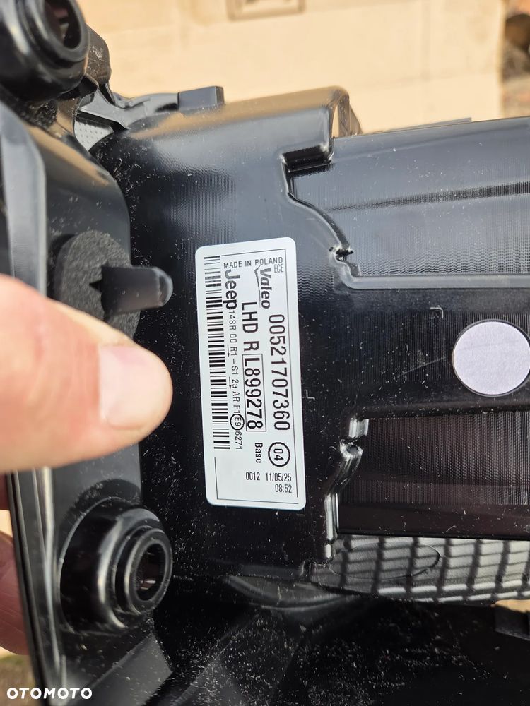 lampa prawa prawy tylna tył Jeep Avenger 52170736 0052170736 68664747AA - 8