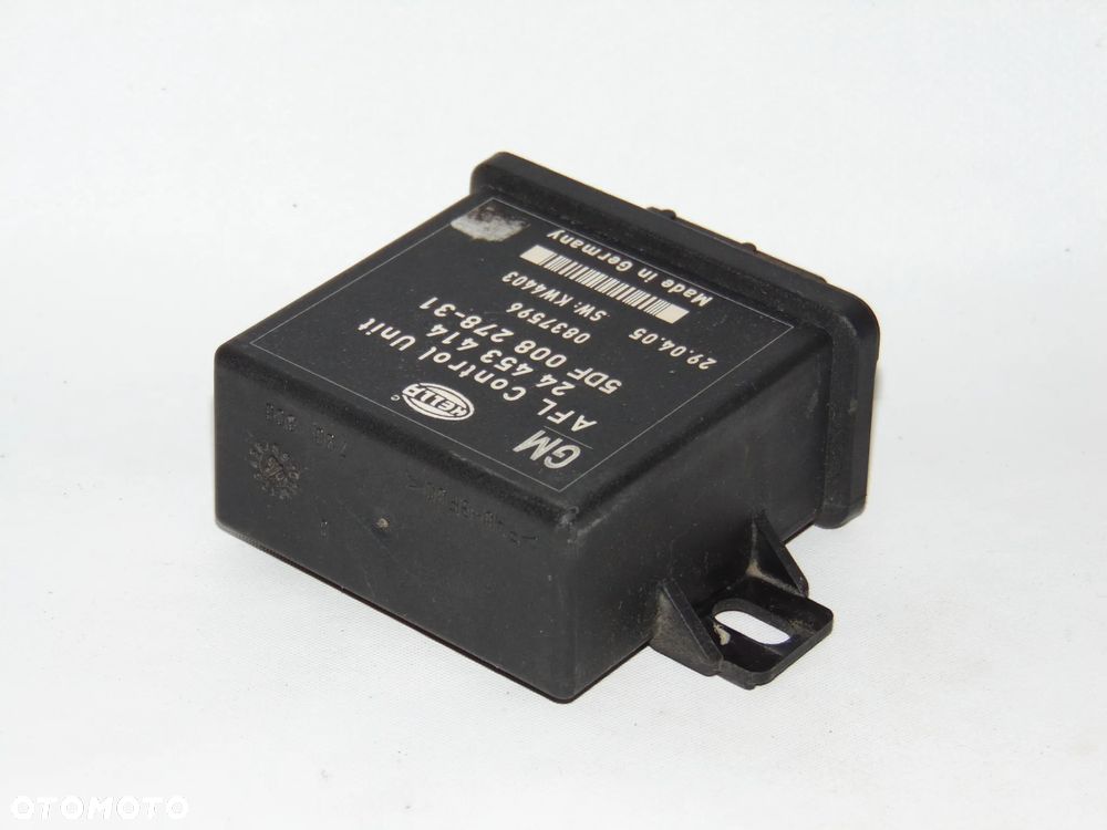 Moduł świateł xenon AFL 24453414 5DF008278-31 Opel Vectra C Signum 02-05r - 5